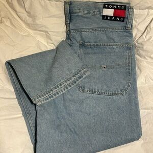 Tommy Hilfiger Men's Baggy Blue Denim Jeans